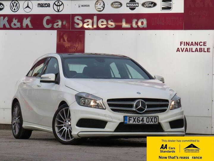 Mercedes-Benz A-CLASS 1.5 A180 CDI AMG Sport 7G-DCT Euro 5 (s/s) 5dr Mercedes-Benz A-CLASS 1.5 A180 CDI AMG Sport 7G-DCT Euro 5 (s/s) 5dr