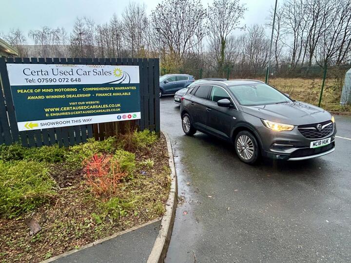 Vauxhall Grandland X 1.2 Turbo Sport Nav Euro 6 (s/s) 5dr