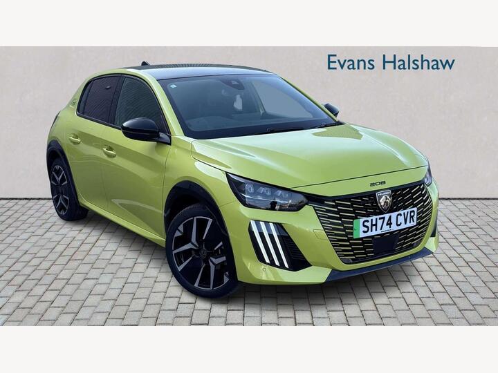 Peugeot E-208 50kWh GT Auto 5dr (7.4kW Charger)
