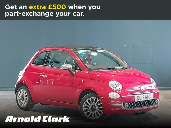Fiat 500C 1.2 Lounge Euro 6 (s/s) 2dr