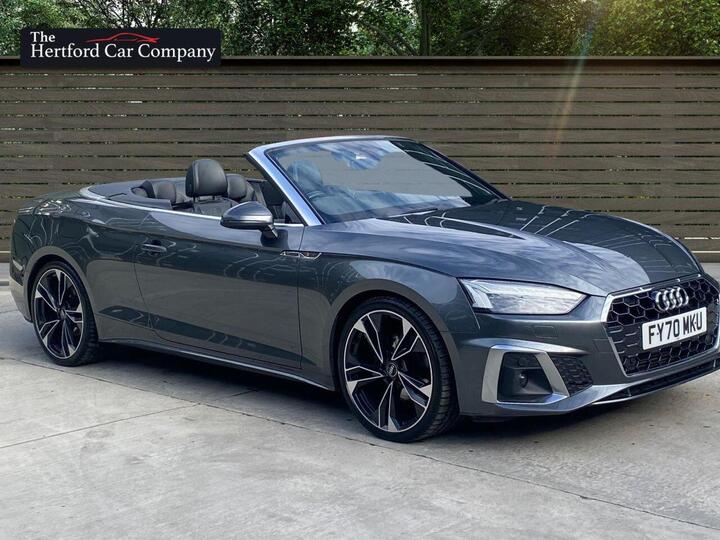 Audi A5 CABRIOLET 2.0 TFSI 40 Edition 1 S Tronic Euro 6 (s/s) 2dr Audi A5 CABRIOLET 2.0 TFSI 40 Edition 1 S Tronic Euro 6 (s/s) 2dr