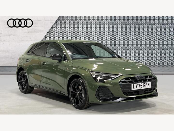 Audi A3 1.5 TFSIe Black Edition Sportback S Tronic Euro 6 (s/s) 5dr 17.9kWh