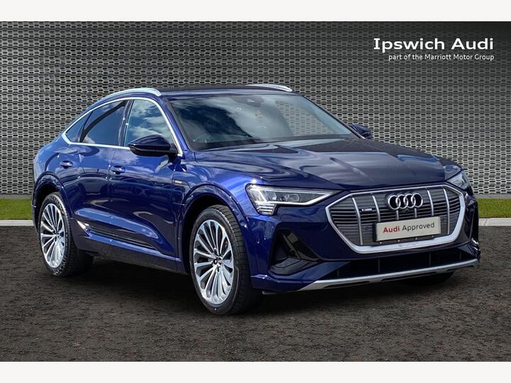 Audi E-tron 50 S Line Sportback Auto Quattro 5dr 71.2kWh