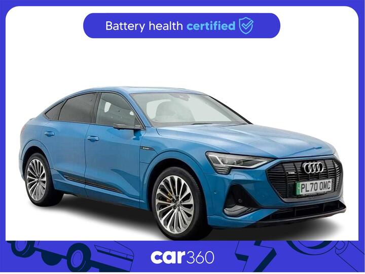 Audi E-tron 55 Launch Edition Sportback Auto Quattro 5dr 95kWh