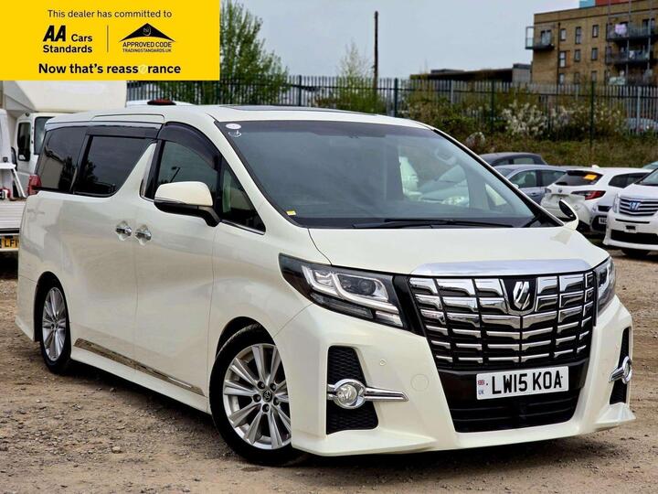 Toyota Alphard Duble+SunRoof+Eletric+Doors+Great+Car