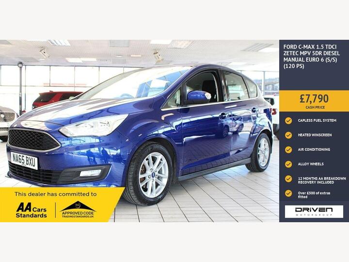 Ford C-MAX 1.5 TDCi Zetec Euro 6 (s/s) 5dr