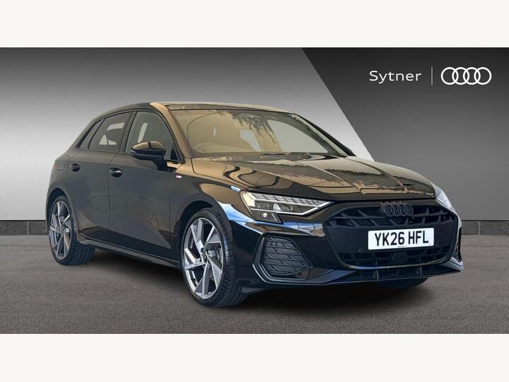 Audi A3 1.5 TFSI Black Edition Sportback S Tronic Euro 6 (s/s) 5dr
