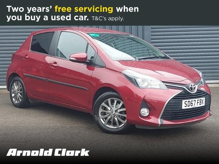 Toyota Yaris 1.33 Dual VVT-i Icon Multidrive S Euro 6 5dr (Safety Sense)