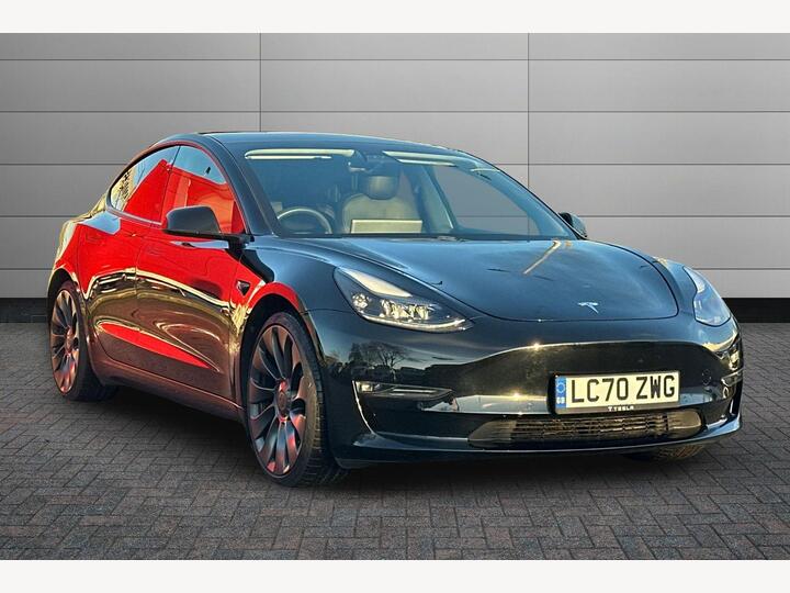 Tesla Model 3 (Dual Motor) Performance Auto 4WDE 4dr (Performance Upgrade)