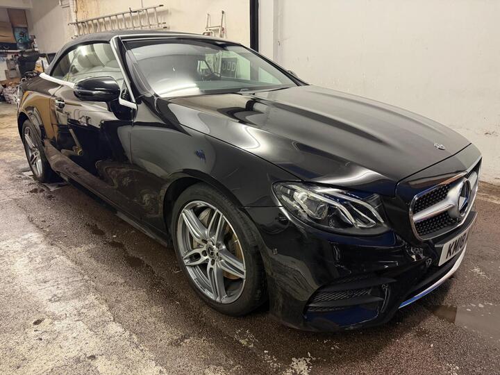 Mercedes-Benz E Class 3.0 E400 V6 AMG Line Cabriolet G-Tronic+ 4MATIC Euro 6 (s/s) 2dr Mercedes-Benz E Class 3.0 E400 V6 AMG Line Cabriolet G-Tronic+ 4MATIC Euro 6 (s/s) 2dr