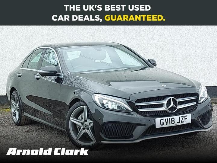 Mercedes-Benz C Class 2.1 C220d AMG Line (Premium) G-Tronic+ Euro 6 (s/s) 4dr