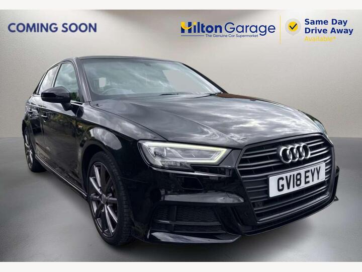 Audi A3 1.5 TFSI CoD Black Edition Sportback S Tronic Euro 6 (s/s) 5dr