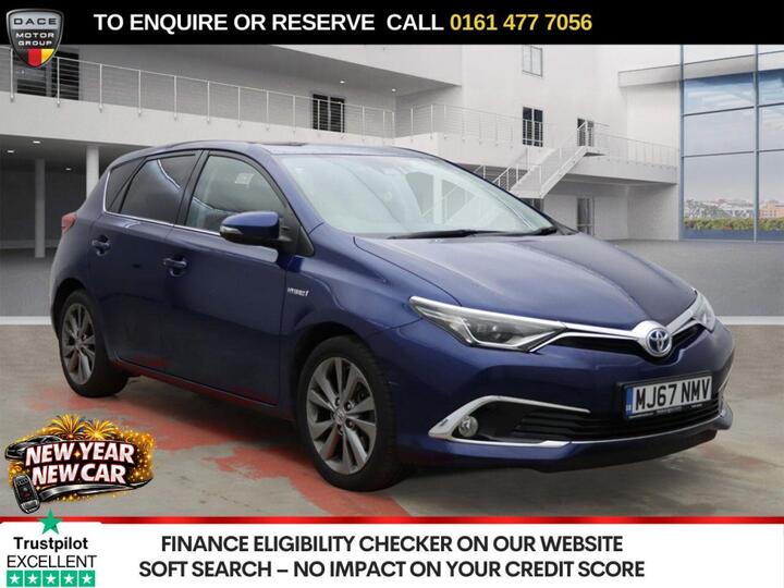 Toyota AURIS 1.8 VVT-h Excel CVT Euro 6 (s/s) 5dr (Safety Sense)