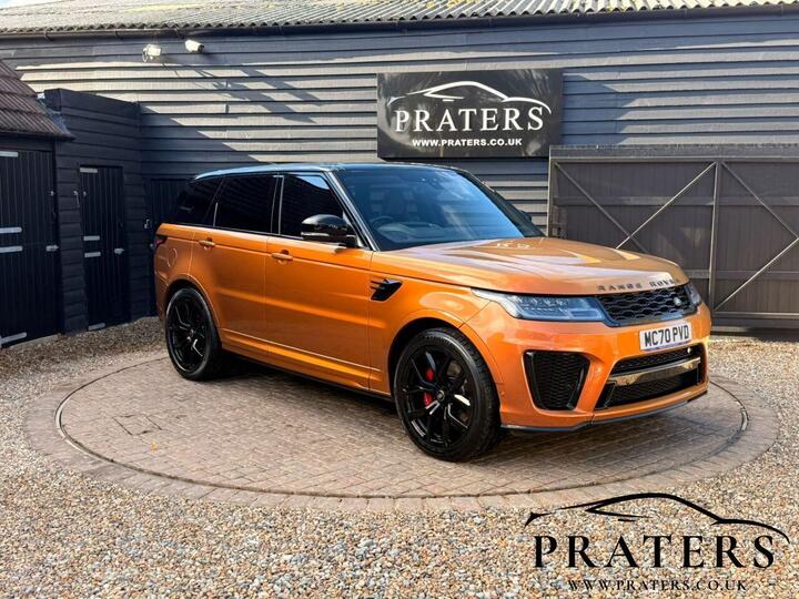 Land Rover RANGE ROVER SPORT 5.0 P575 V8 SVR Auto 4WD Euro 6 (s/s) 5dr