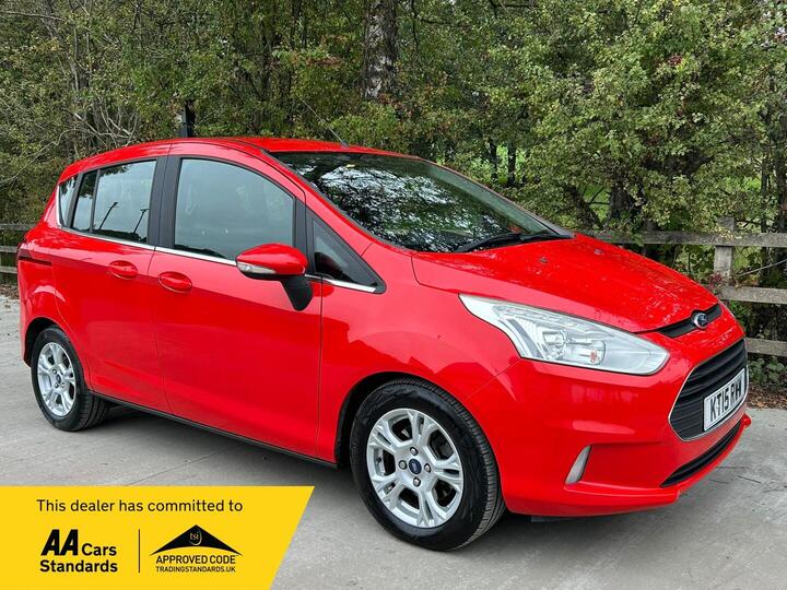 Ford B-MAX 1.0T EcoBoost Zetec Euro 5 (s/s) 5dr