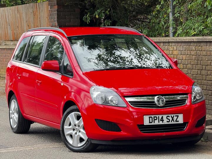 Vauxhall Zafira 1.8 16V Exclusiv Euro 5 5dr