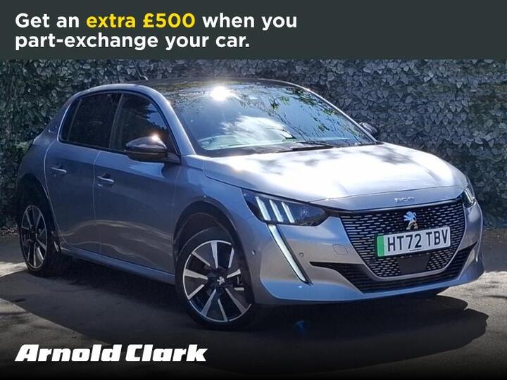 Peugeot E-208 50kWh GT Auto 5dr (7.4kW Charger)