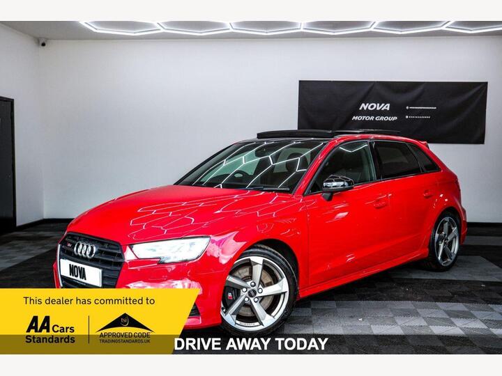 Audi S3 2.0 TFSI Black Edition Sportback S Tronic Quattro Euro 6 (s/s) 5dr
