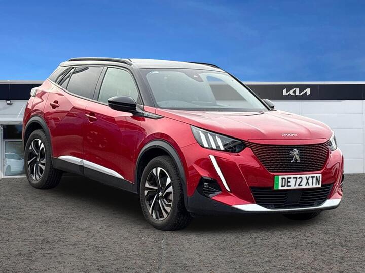 Peugeot 2008 50kWh GT Auto 5dr (7kW Charger)
