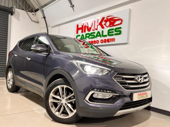Hyundai Santa Fe 2.2 CRDi Blue Drive Premium SE 4WD Euro 6 (s/s) 5dr (7 Seat) Hyundai Santa Fe 2.2 CRDi Blue Drive Premium SE 4WD Euro 6 (s/s) 5dr (7 Seat)