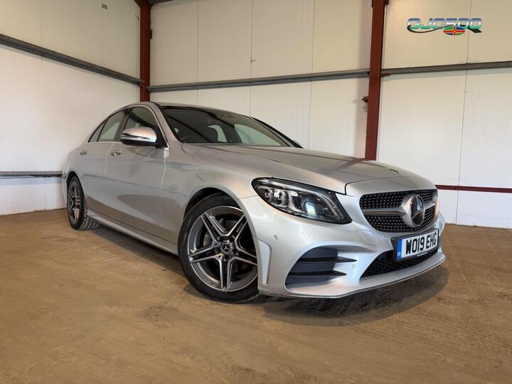 Mercedes-Benz C Class 1.5 C200 MHEV EQ Boost AMG Line (Premium) G-Tronic+ Euro 6 (s/s) 4dr