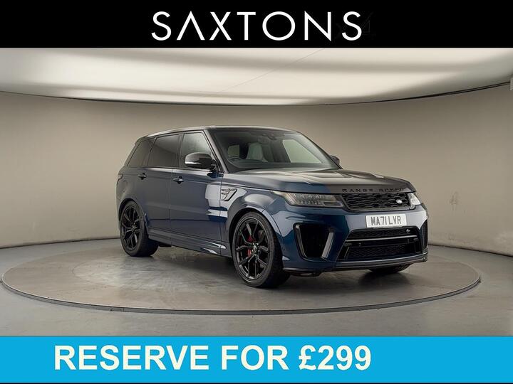 Land Rover Range Rover Sport 5.0 P575 V8 SVR Carbon Edition Auto 4WD Euro 6 (s/s) 5dr