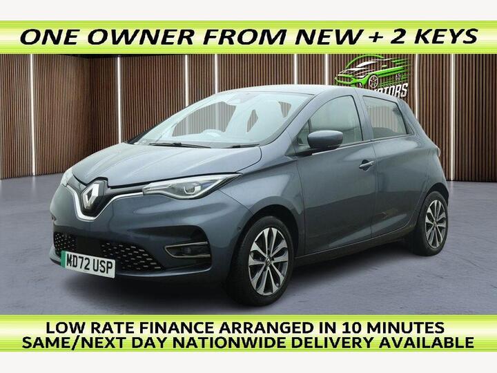 Renault ZOE R135 EV50 52kWh GT Line + Auto 5dr (Rapid Charge)