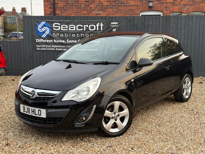 Vauxhall Corsa 1.2 16V SXi Euro 5 3dr (A/C) Vauxhall Corsa 1.2 16V SXi Euro 5 3dr (A/C)