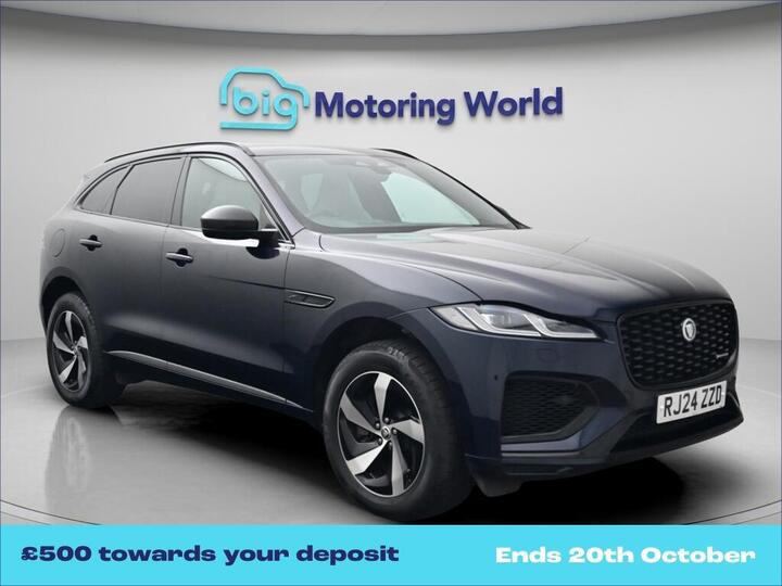 Jaguar F-PACE 2.0 P400e 19.3kWh R-Dynamic HSE Black Auto AWD Euro 6 (s/s) 5dr