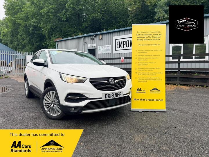 Vauxhall Grandland X 1.2 Turbo Sport Nav Euro 6 (s/s) 5dr