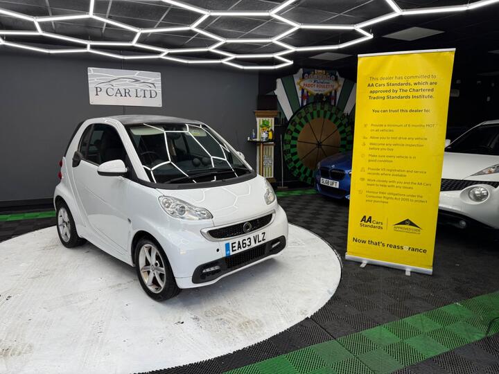 Smart Fortwo 1.0 MHD Edition21 SoftTouch Euro 5 (s/s) 2dr