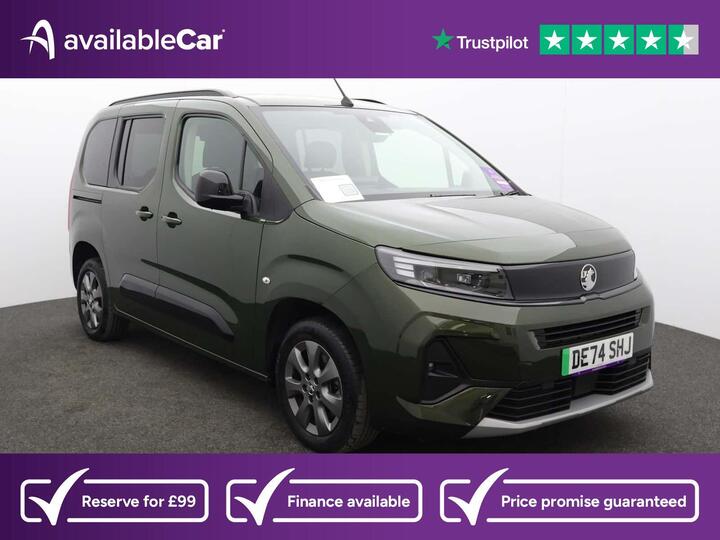 Vauxhall Combo Life Electric 52kWh Ultimate Auto 5dr (11kW Charger)