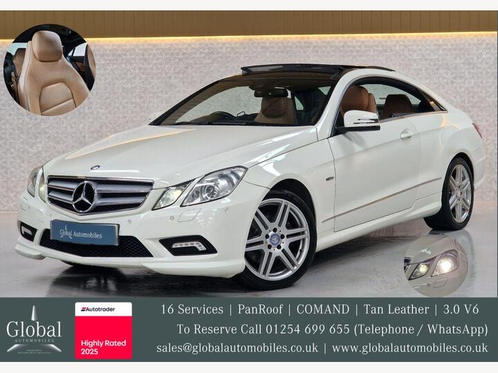 Mercedes-Benz E-CLASS 3.0 E350 CDI V6 BlueEfficiency Sport G-Tronic Euro 5 2dr