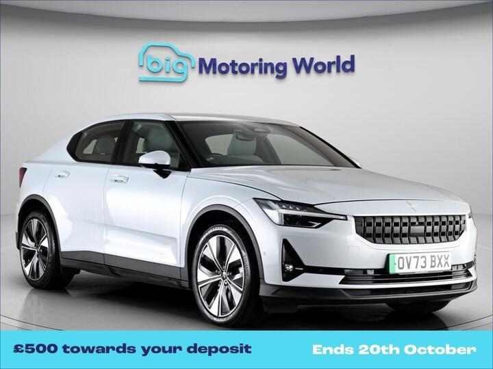 Polestar Polestar 2 Single Motor 69kWh Standard Range Fastback Auto FWD 5dr