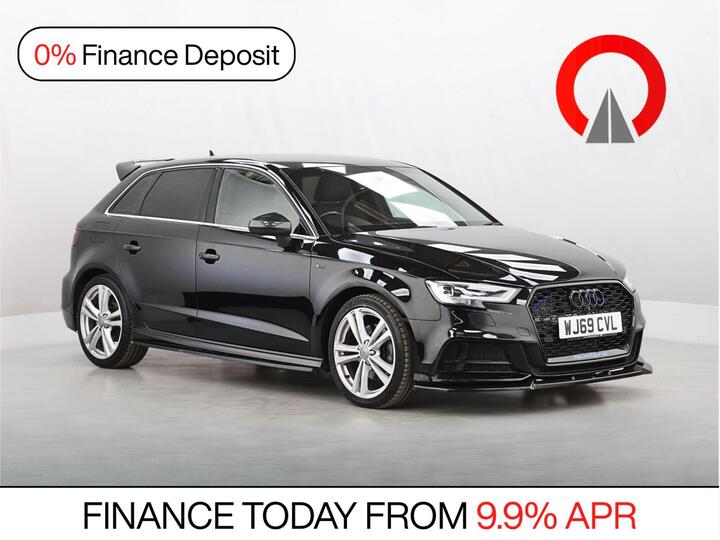 Audi A3 2.0 TFSI 40 S Line Sportback S Tronic Quattro Euro 6 (s/s) 5dr