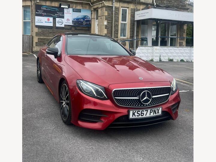 Mercedes-Benz E Class 2.0 E300 AMG Line (Premium) G-Tronic+ Euro 6 (s/s) 2dr Mercedes-Benz E Class 2.0 E300 AMG Line (Premium) G-Tronic+ Euro 6 (s/s) 2dr