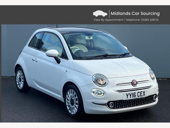 Fiat 500 1.2 Lounge Euro 6 (s/s) 3dr