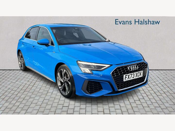 Audi A3 SPORTBACK 1.0 TFSI 30 S Line Sportback S Tronic Euro 6 (s/s) 5dr