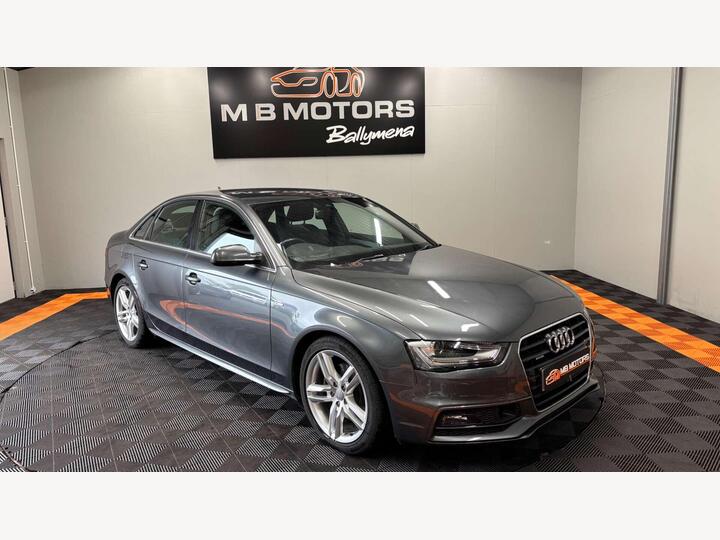 Audi A4 2.0 TDI S Line Quattro Euro 6 (s/s) 4dr (Nav)