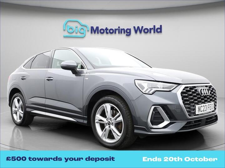 Audi Q3 1.4 TFSIe 45 S Line Sportback S Tronic Euro 6 (s/s) 5dr 13kWh