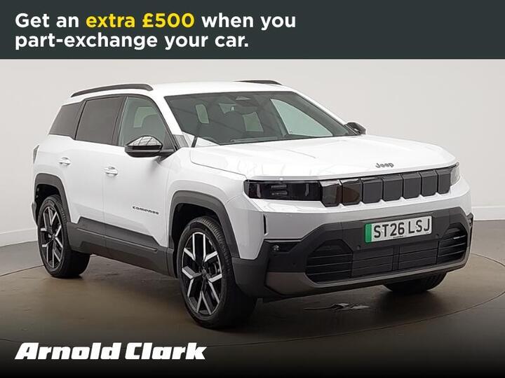Jeep Compass 74kWh First Edition (11kW Charger) Auto 5dr Jeep Compass 74kWh First Edition (11kW Charger) Auto 5dr