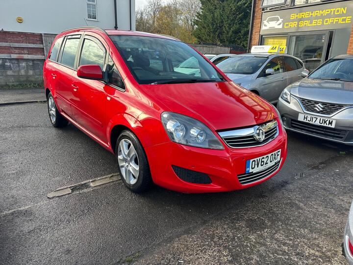 Vauxhall Zafira 1.7 CDTi EcoFLEX Exclusiv Euro 5 5dr (SNav)