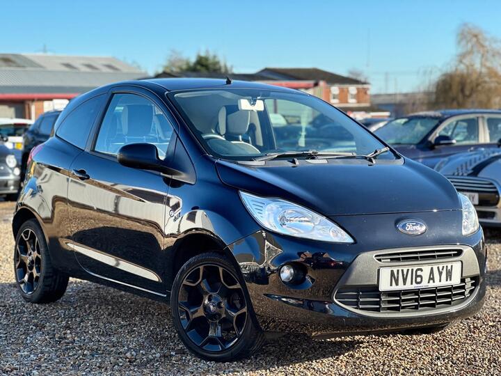 Ford Ka 1.2 Zetec Black Edition Euro 6 (s/s) 3dr