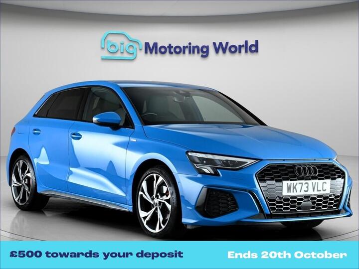 Audi A3 1.5 TFSI 35 S Line Sportback S Tronic Euro 6 (s/s) 5dr
