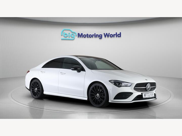 Mercedes-Benz CLA 1.3 CLA180 AMG Line Night Edition (Premium Plus) Coupe 7G-DCT Euro 6 (s/s) 4dr Mercedes-Benz CLA 1.3 CLA180 AMG Line Night Edition (Premium Plus) Coupe 7G-DCT Euro 6 (s/s) 4dr