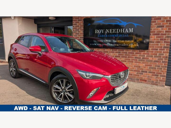 Mazda CX-3 2.0 SKYACTIV-G Sport Nav 4WD Euro 6 (s/s) 5dr