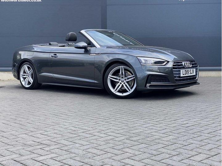 Audi A5 S Line Cabriolet 2.0 40 TFSI 190 S/s AUTO S Tronic HEATED FRONT SEATS
