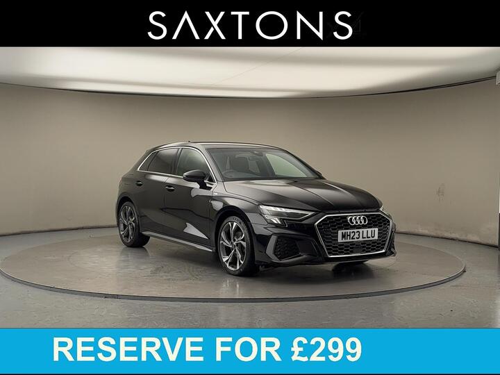 Audi A3 1.0 TFSI 30 S Line Sportback S Tronic Euro 6 (s/s) 5dr