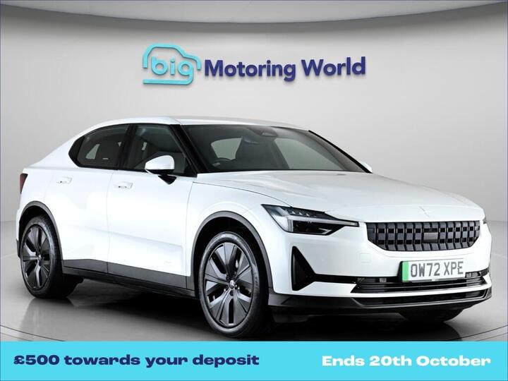 Polestar Polestar 2 Single Motor 78kWh Long Range Fastback Auto FWD 5dr