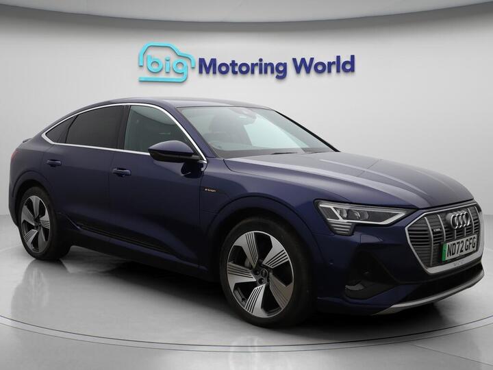 Audi E-tron 55 S Line Sportback Auto Quattro 5dr 95kWh (11kW Charger)